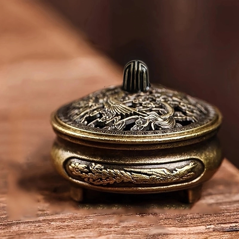 Antique Brass Pocket Incense B - đánh giá và giá Home Fragrance Miniso