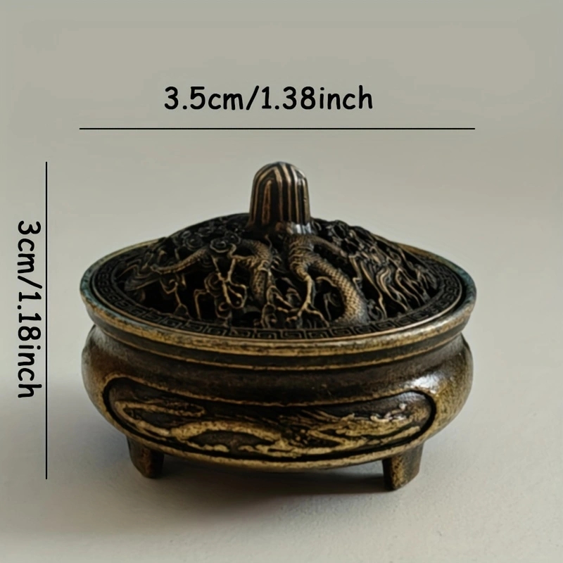 Antique Brass Pocket Incense B - đánh giá và giá Home Fragrance Miniso