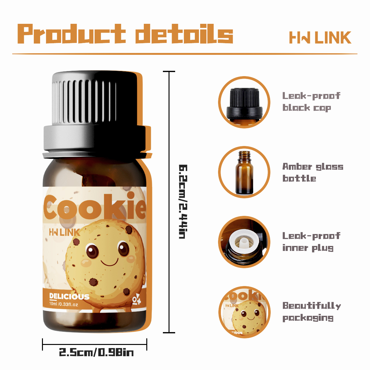 10ml Cookie Essential Oils  fo - đánh giá và giá Essential Oil Blend
