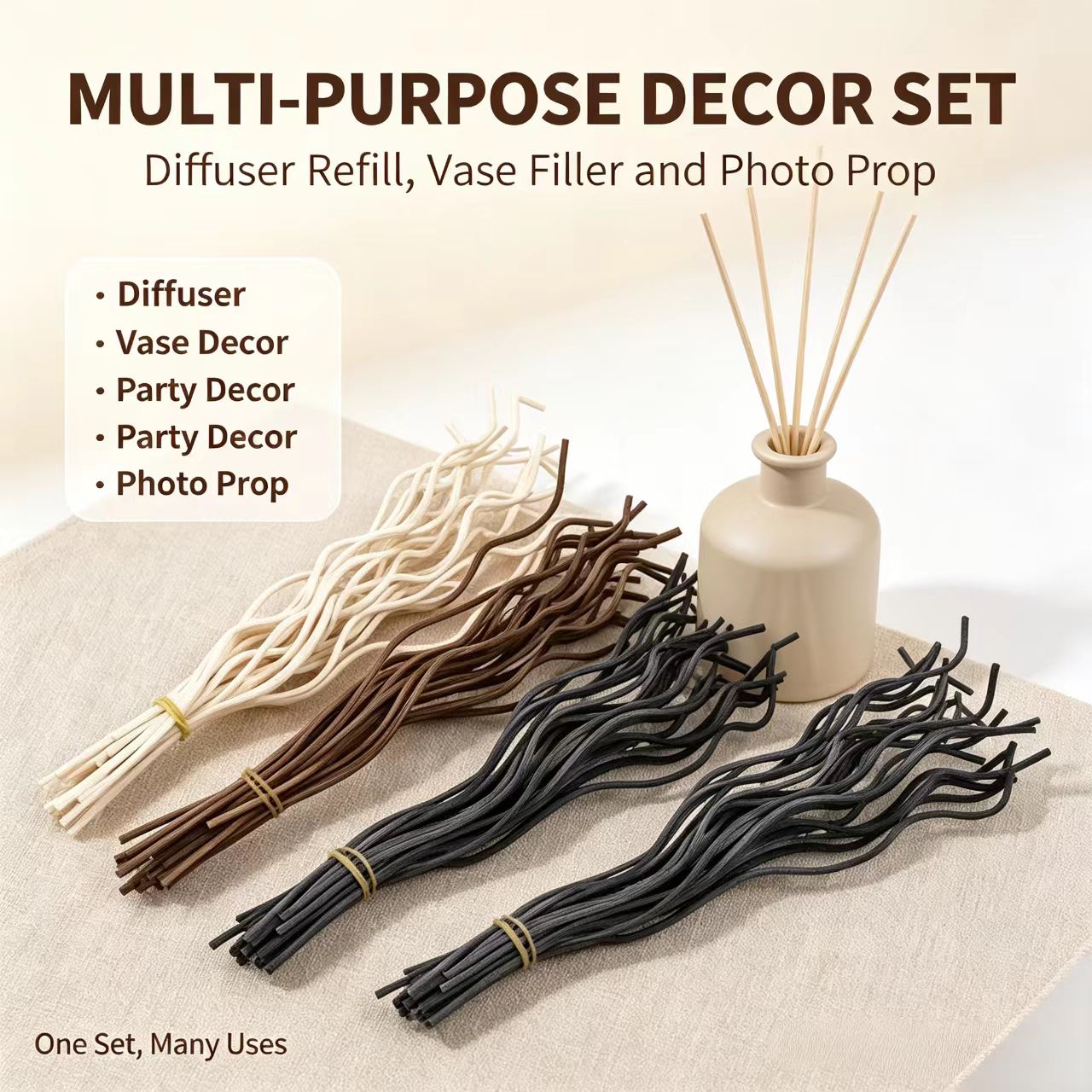 20Pcs Long Wavy Rattan Reed Di - đánh giá và giá Home Fragrance System