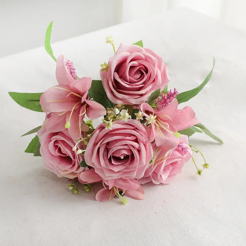 Wedding Artificial Flowers Sno - đánh giá và giá Home Fragrance Rose