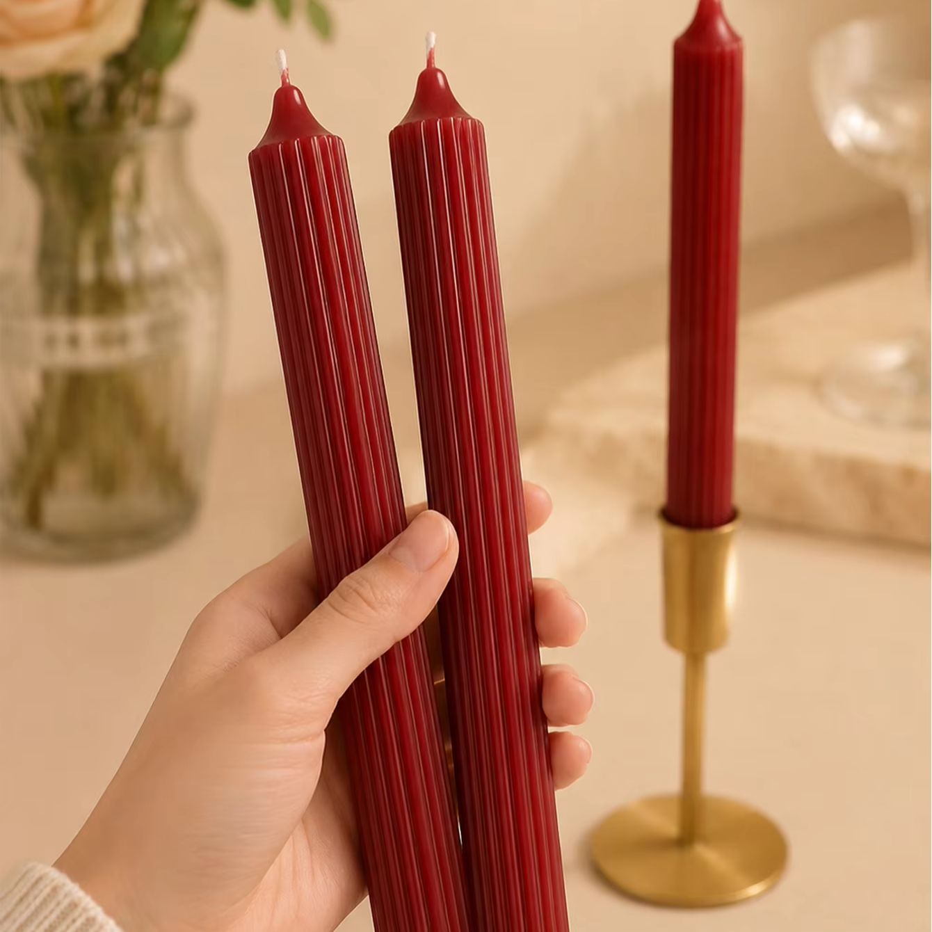 4pcs 25cm Wine Red Aromatherap - đánh giá và giá Home Fragrance Red Wine