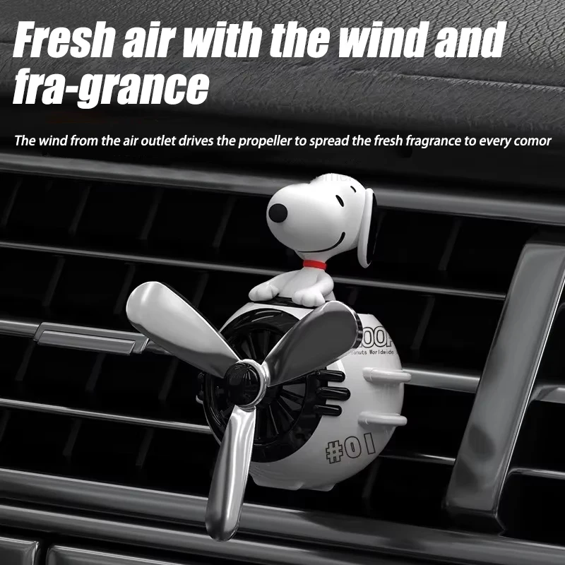 Kawaii Pilot Snoopy Car Aromat - đánh giá và giá Home Fragrance Miniso