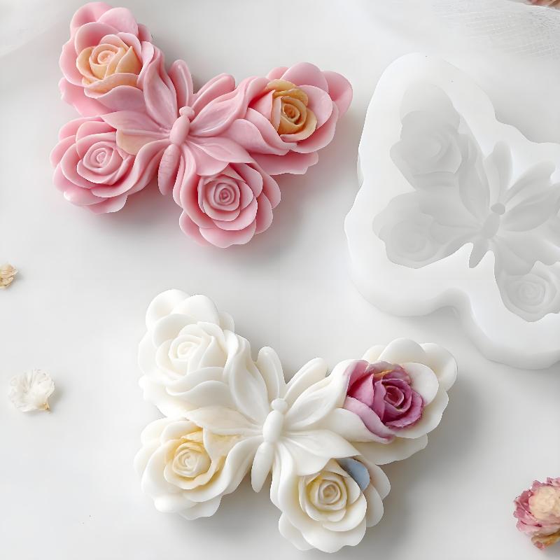 DIY Rose Butterfly Form Silico - đánh giá và giá Home Fragrance Rose