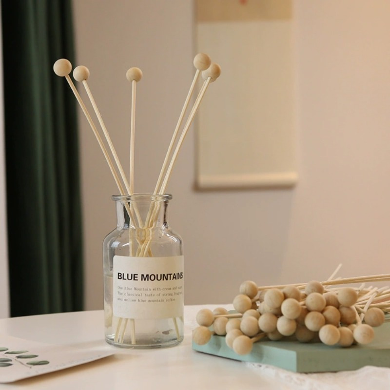 30Pcs/Lot Fireless Wood Ball A - đánh giá và giá Home Fragrance System